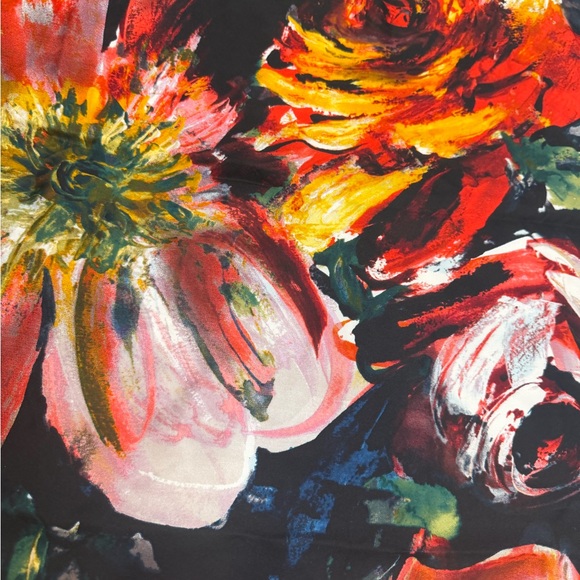 Colorful Abstract Scarf - Picture 8 of 9